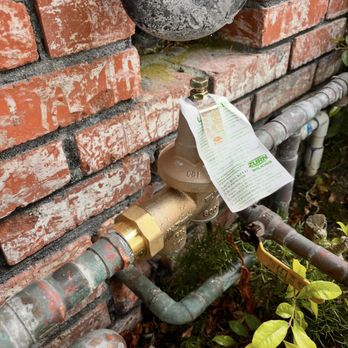 R.K. Knight Plumbing & Rooter - Installed a pressure regulator to lower the incoming water pressure from 110 PSI to the recommended 65 PSI - Plumbing Near Me - Whittier, California R.K. Knight Plumbing & Rooter - Installed a pressure regulator to lower the incoming water pressure from 110 PSI to the recommended 65 PSI - Plumbing Near Me - Whittier, California