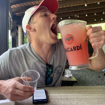 La Cambija - Watermelon margarita pitcher - Seafood Near Me - Rincon, Puerto Rico
