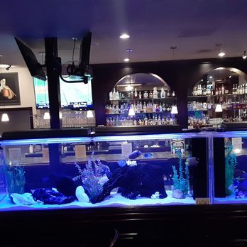 Bumpers Grill and Bar - A portion of the massive fish tank - American Near Me - Fairview, Oregon