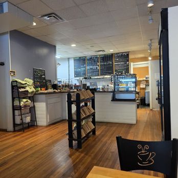 Little Green Hive - The table where I was seated up front and the ordering area in the background. - Coffee & Tea Near Me - Roanoke, Virginia Little Green Hive - The table where I was seated up front and the ordering area in the background. - Coffee & Tea Near Me - Roanoke, Virginia