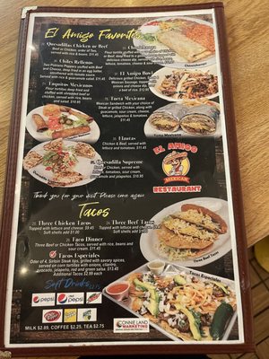 Menu photo 6 El Amigo Hope Hull, AL