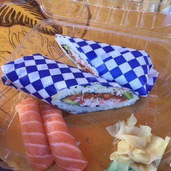 Rawdeadfish - Sushirrito and some fatty toro salmon - Food Trucks Near Me - Coeur D'alene, Idaho Rawdeadfish - Sushirrito and some fatty toro salmon - Food Trucks Near Me - Coeur D'alene, Idaho