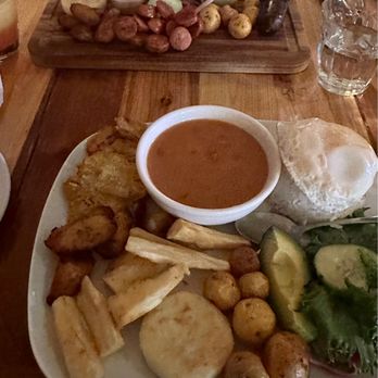 La Chiva - Vegetarian plate - Colombian Near Me - Denver, Colorado