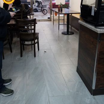 Beijing Dumpling - Two tables with 4 seats each and then 1 table with bench seating on one side. - Chinese Near Me - Forest Hills, New York Beijing Dumpling - Two tables with 4 seats each and then 1 table with bench seating on one side. - Chinese Near Me - Forest Hills, New York