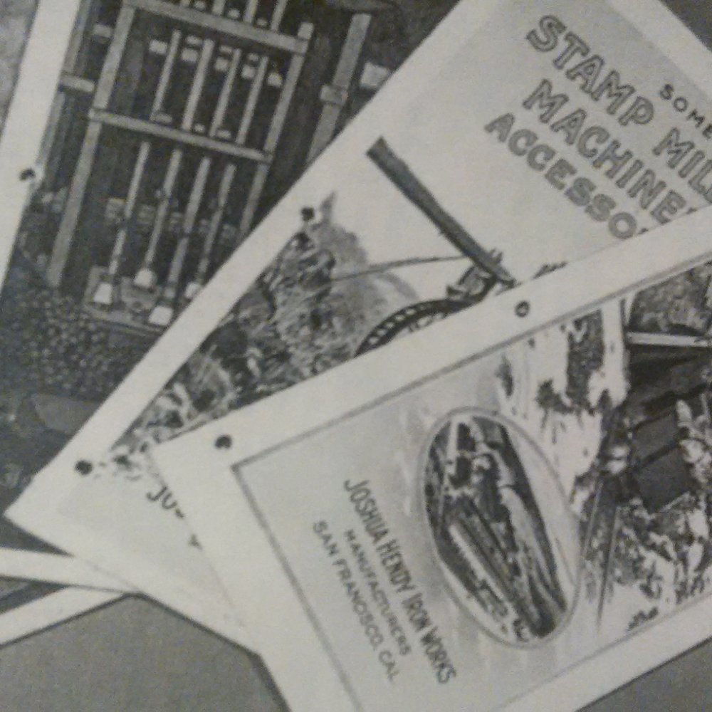 Iron Man Museum - Early catalogs of mining equipment - Museums Near Me - Sunnyvale, California