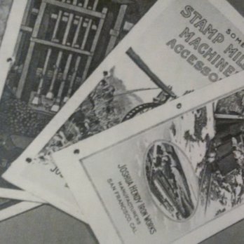Iron Man Museum - Early catalogs of mining equipment - Museums Near Me - Sunnyvale, California Iron Man Museum - Early catalogs of mining equipment - Museums Near Me - Sunnyvale, California