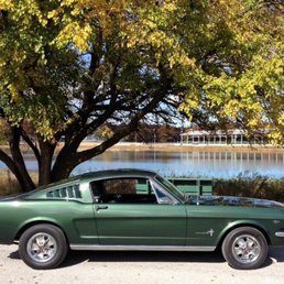 Ivy green 66 A code restored to better than new by Mustang Restorations. Fit and finish is superb, show quality.