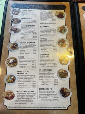 Menu photo 2 La Fonda Lopez Twisp, WA