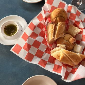 Frankie G's Pastaria - Free bread and dipping oil - Pasta Shops Near Me - West Seneca, New York Frankie G's Pastaria - Free bread and dipping oil - Pasta Shops Near Me - West Seneca, New York