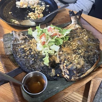 Full House BBQ - Grilled Crispy Garlic  Pompano - Barbeque Near Me - Las Vegas, Nevada