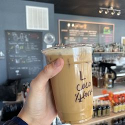 Lighthouse Coffee & Wine - Coconut Milk Latte w/ house syrup!