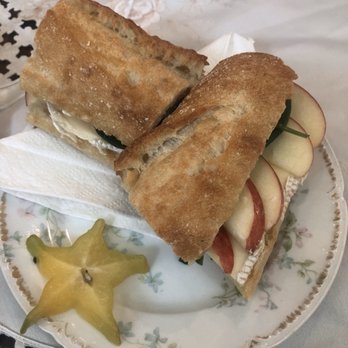 Tea-licious Cafe - Apple and Brie sandwich Seriously amazing. I'd never imagine I'd love this sandwich as much as I do. - Coffee & Tea Near Me - Kailua-Kona, Hawaii Tea-licious Cafe - Apple and Brie sandwich Seriously amazing. I'd never imagine I'd love this sandwich as much as I do. - Coffee & Tea Near Me - Kailua-Kona, Hawaii