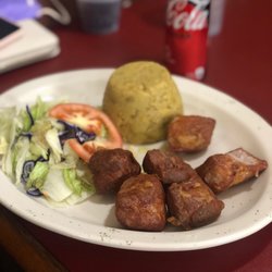 El Paladar Criollo - Fried Pork Pieces with Mofongo