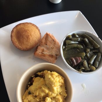 Tallahatchie Gourmet - You can literally see the dryness on that salmon. - American Near Me - New Albany, Mississippi Tallahatchie Gourmet - You can literally see the dryness on that salmon. - American Near Me - New Albany, Mississippi