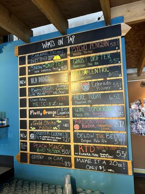 Menu photo 2 Odyssey Beerwerks Arvada, CO
