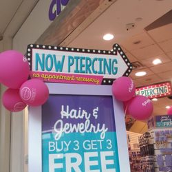 Claire's Boutiques - Ear piercing available now