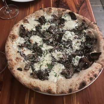 Uva Enoteca - Mushroom Pizza - Italian Near Me - San Francisco, California