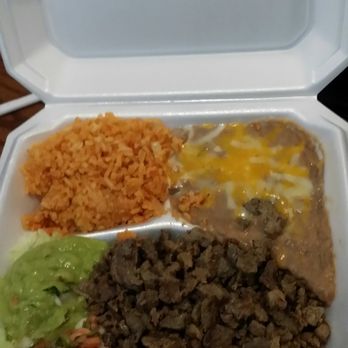 Alfredo's Mexican Food - Carne Asada Plate - Mexican Near Me - Abilene, Texas
