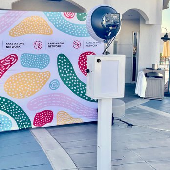 CEG Interactive - Modern Open Air Photo Booth with Custom-Printed Backdrop at Corporate Event. - Photo Booth Rentals Near Me - San Diego, California CEG Interactive - Modern Open Air Photo Booth with Custom-Printed Backdrop at Corporate Event. - Photo Booth Rentals Near Me - San Diego, California