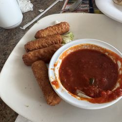 Somers Point Diner - Burnt mozzarella sticks