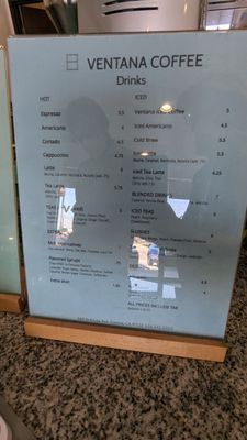 Menu photo 8 Ventana Coffee Covina, CA