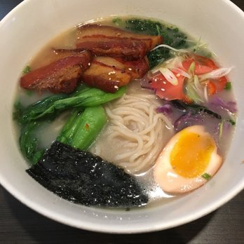 Reren Lamen & Bar - $10 Reren Signature Lamen: Reren rich & creamy broth, soft pork belly, tea egg, baby bok choy - Ramen Near Me - Washington, DC, District of Columbia Reren Lamen & Bar - $10 Reren Signature Lamen: Reren rich & creamy broth, soft pork belly, tea egg, baby bok choy - Ramen Near Me - Washington, DC, District of Columbia