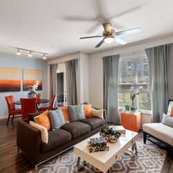 Atley on the Greenway Apartments - Living room