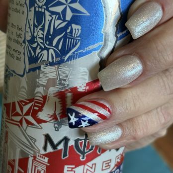 Nails Now - Tara's fabulous Fourth of July nails! - Nail Salons Near Me - Temecula, California Nails Now - Tara's fabulous Fourth of July nails! - Nail Salons Near Me - Temecula, California