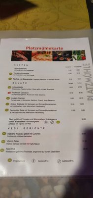 Menu photo 2 Platzmühle Zug, ZG