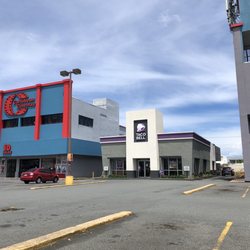 Taco Bell - Taco Bell is located between Caribbean Cinemas and Coldstone Creamery across from the shopping plaza