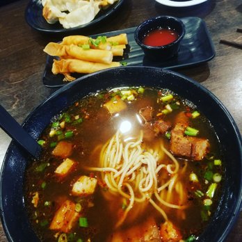 Tiger Noodle House - Noodle soup with simmered pork. - Chinese Near Me - Katy, Texas Tiger Noodle House - Noodle soup with simmered pork. - Chinese Near Me - Katy, Texas