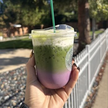 Full Circle Coffee House - Blueberry matcha - Coffee & Tea Near Me - Yuba City, California