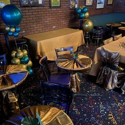 The Blue Note - Party area back bar