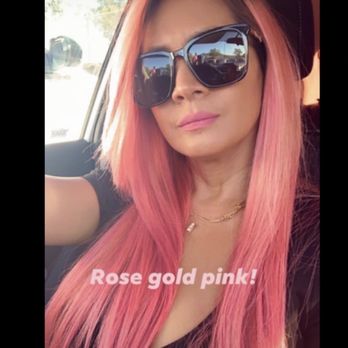 Mags Salon & Spa - Rose gold amazing color. - Hair Salons Near Me - San Diego, California Mags Salon & Spa - Rose gold amazing color. - Hair Salons Near Me - San Diego, California