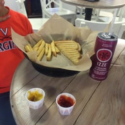Kid's grilled cheese (already half eaten) Kid's grilled cheese (already half eaten)