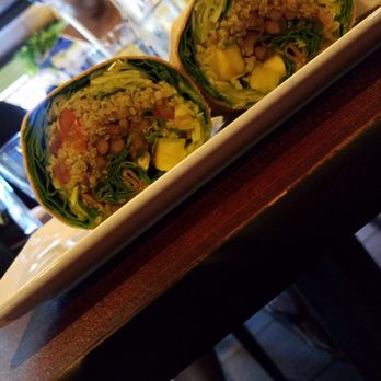 Ohana Cafe - Black bean and quinoa burrito - Vegetarian Near Me - Palm Harbor , Florida Ohana Cafe - Black bean and quinoa burrito - Vegetarian Near Me - Palm Harbor , Florida