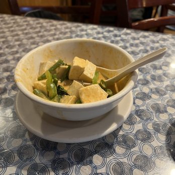 Thai Nakorn - Parang Curry with soft tofu (half eaten...sorry couldn't wait) - Thai Near Me - San Bruno, California Thai Nakorn - Parang Curry with soft tofu (half eaten...sorry couldn't wait) - Thai Near Me - San Bruno, California