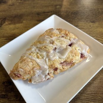The Perks of Life - Strawberries and cream scone - Coffee & Tea Near Me - Eagle, Idaho The Perks of Life - Strawberries and cream scone - Coffee & Tea Near Me - Eagle, Idaho