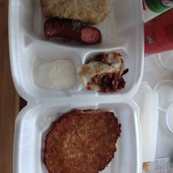 U Gazdy - Polish plate (to go) soo good! Does not look special but when you taste it.... yum. - Polish Near Me - Wood Dale, Illinois U Gazdy - Polish plate (to go) soo good! Does not look special but when you taste it.... yum. - Polish Near Me - Wood Dale, Illinois