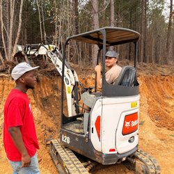 Go Green Plumbing, Heating, Air & Electrical - Weekend excavator training, because continuous improvement helps us serve you better.