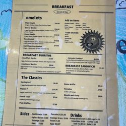 Auntie Dannee’s - Menu September 2024