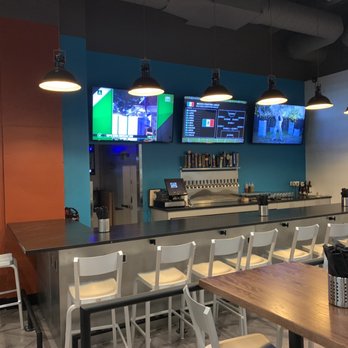 Sauce on the Side - The bar area - Salad Near Me - Indianapolis, Indiana