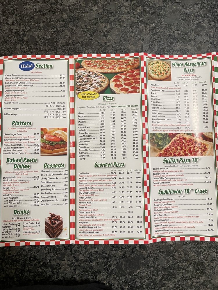 Lazaro's Pizzeria & Grill