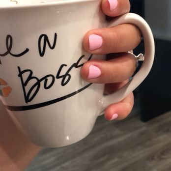 K&Q Nail Bar - Wave strawberry shortcake gel color - Nail Salons Near Me - American Fork, Utah