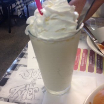 Brooks Burgers - Vanilla Shake - meant to have malted! - Burgers Near Me - Naples, Florida
