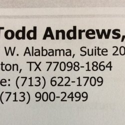 Todd J Andrews, MD