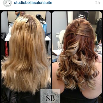 Studio Bella Salon - My before and after with Christyne.  What a transformation! - Hair Salons Near Me - Bellingham, Washington