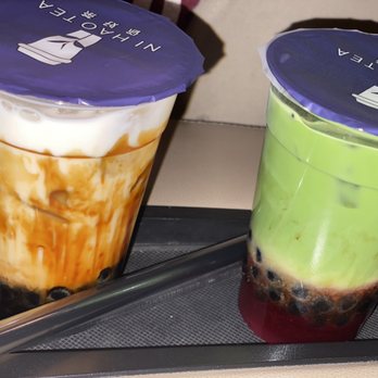 NI HAO TEA - Brown Sugar Tea; Strawberry Matcha - Coffee & Tea Near Me - Tucson, Arizona