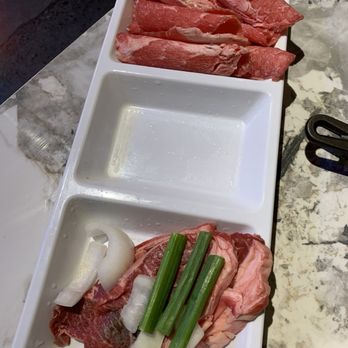 Daikon Korean BBQ - Brisket and top blade steak (i think) - Barbeque Near Me - Vallejo, California Daikon Korean BBQ - Brisket and top blade steak (i think) - Barbeque Near Me - Vallejo, California