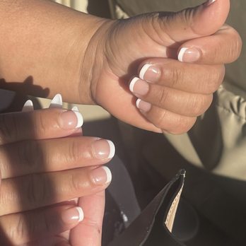 Beautiful Nails - French Gel Mani - Nail Salons Near Me - Redding, California
